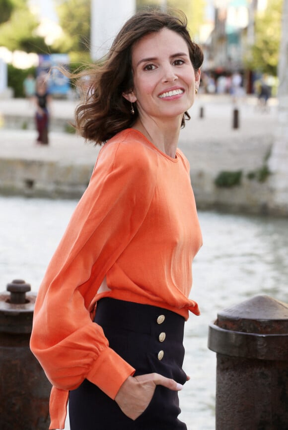 La membre du jury Louise Monot - Soirée d'ouverture de la 24ème édition du Festival de la Fiction TV de la Rochelle le 13 Septembre 2022. © Patrick Bernard/Bestimage