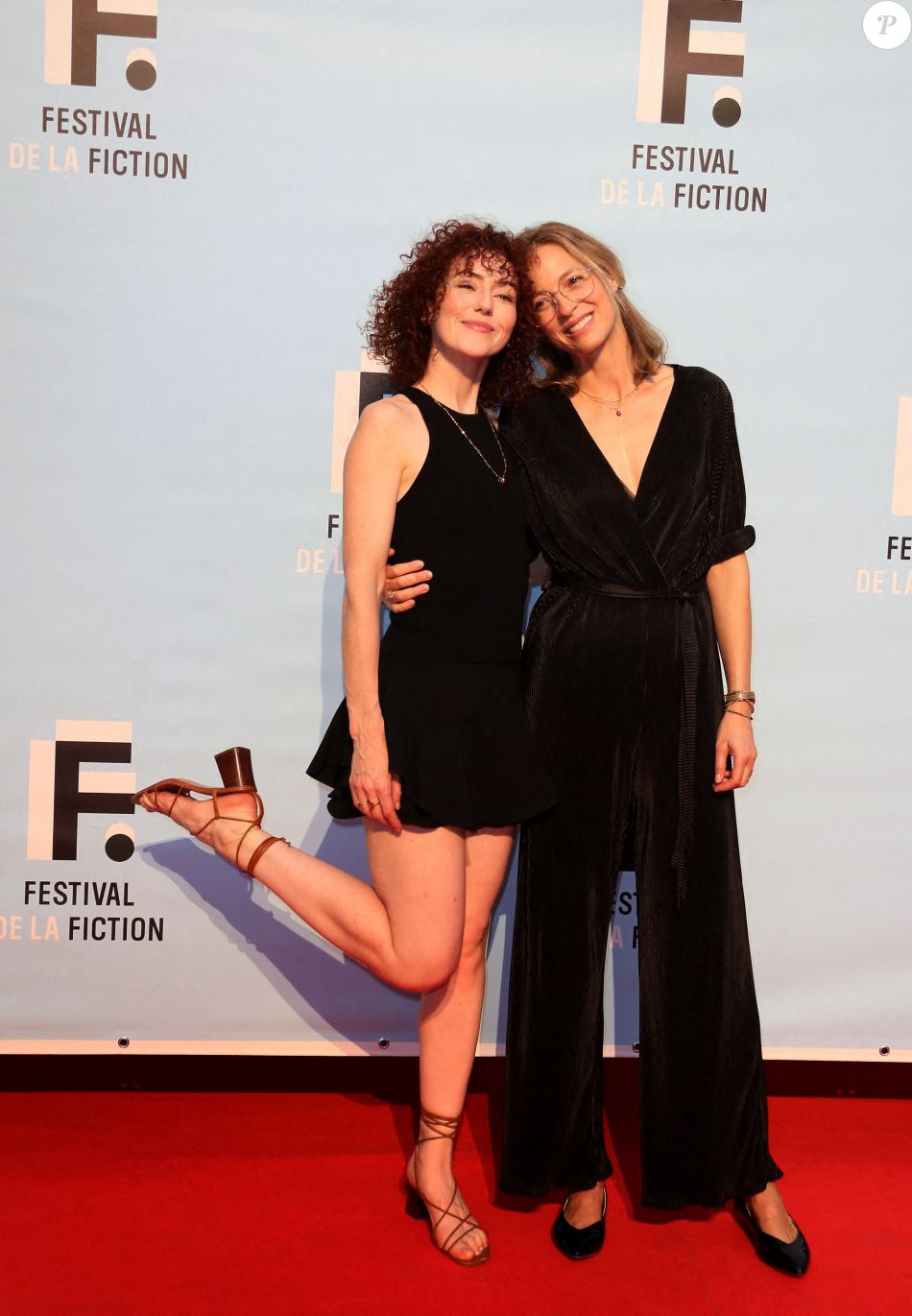 Elodie Frenck et Blandine Bellavoir - Soirée d'ouverture de la 24ème