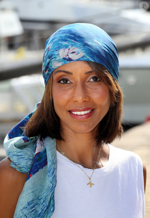 Sonia Rolland - Photocall de la série "Tropiques Criminels" lors de la 24ème édition du Festival de la Fiction TV de La Rochelle, le 15 septembre 2022. © Patrick Bernard / Bestimage