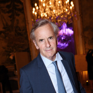 Exclusif - Bernard de la Villardière - Soirée de gala des 50 ans de la Fondation Claude Pompidou à l'Hôtel Marcel Dassault à Paris le 12 avril 2022. Rachid Bellak / LMS / Bestimage