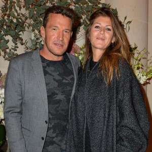 Benjamin Castaldi et sa femme Aurore Aleman - Inauguration du nouvel hôtel 5 parisien au coeur du Triangle d'Or "Les Jardins du Faubourg" à Paris © Veeren/Bestimage