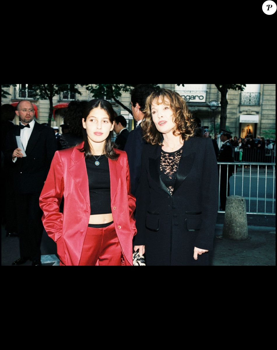 Chantal Lauby et sa fille Jennifer Ayache lors de la cérémonie des Molières en 1997