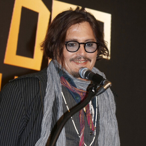 Johnny Depp à la première la série animée "Puffins" à Belgrade, Serbie. © Future-Image/Zuma Press/Bestimage