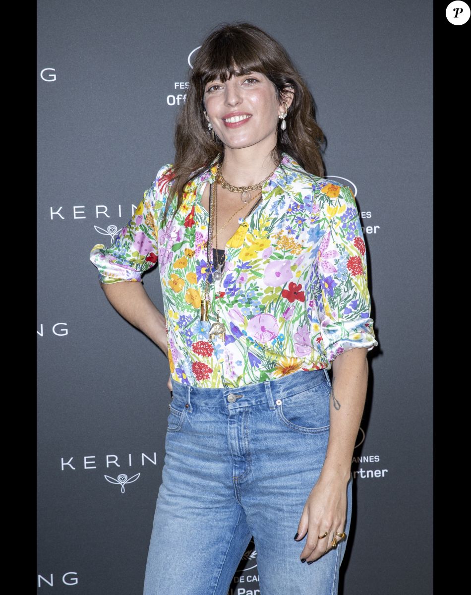 Lou Doillon enceinte de son deuxième enfant - Lou Doillon au photocall de Talks Women in Motion par Kering à l'hôtel Majestic en marge du 74ème festival du film de Cannes le 10 juillet 2021. © Borde / Jacovides / Moreau / Bestimage