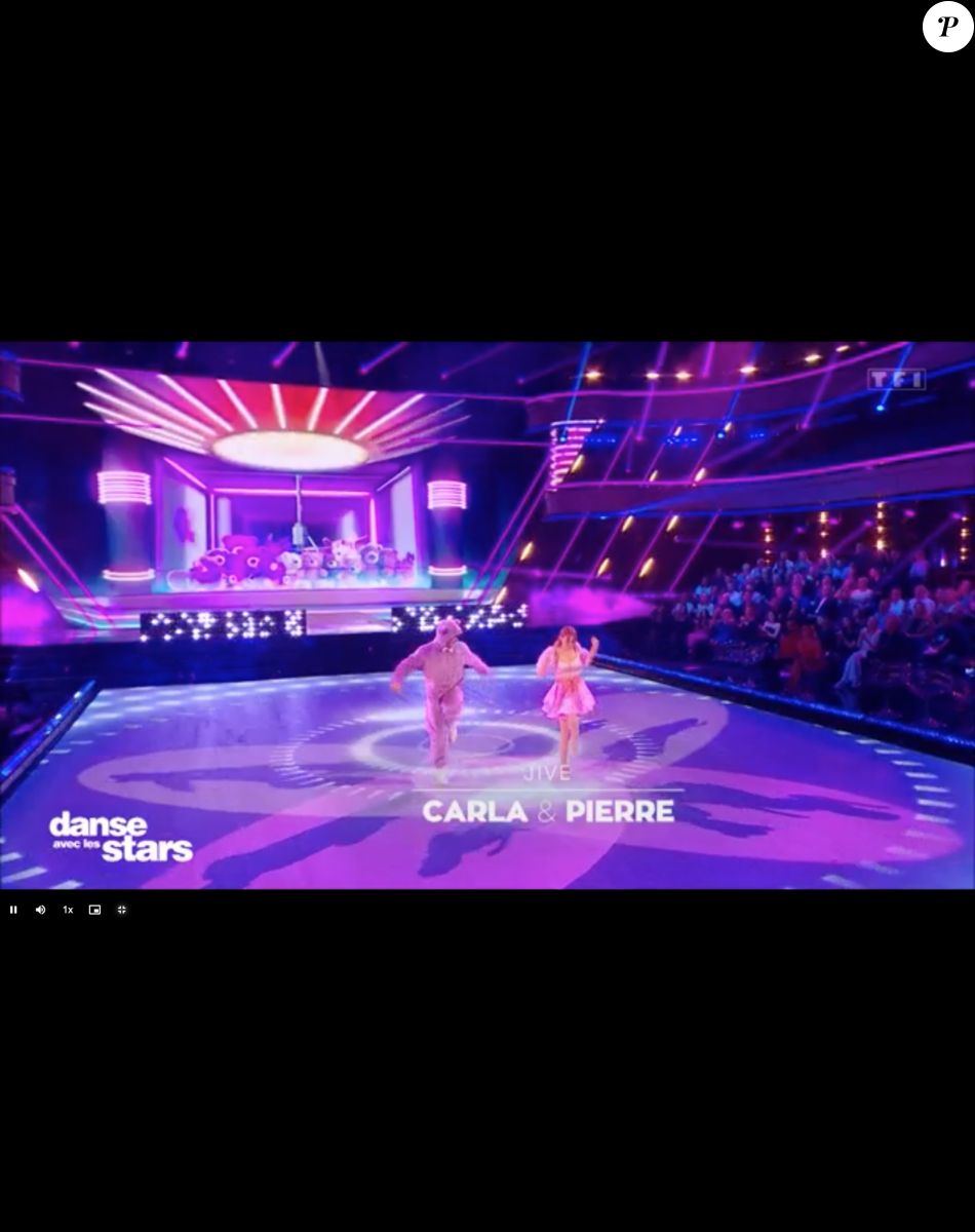 Carla Lazzari et Pierre Mauduy dans DALS.