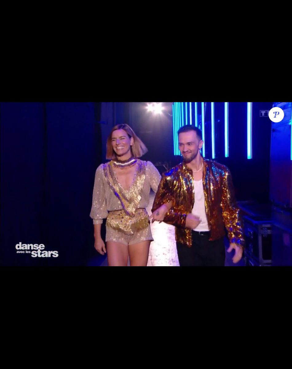 Fauve Hautot et Billy Crawford dans Danse avec les stars