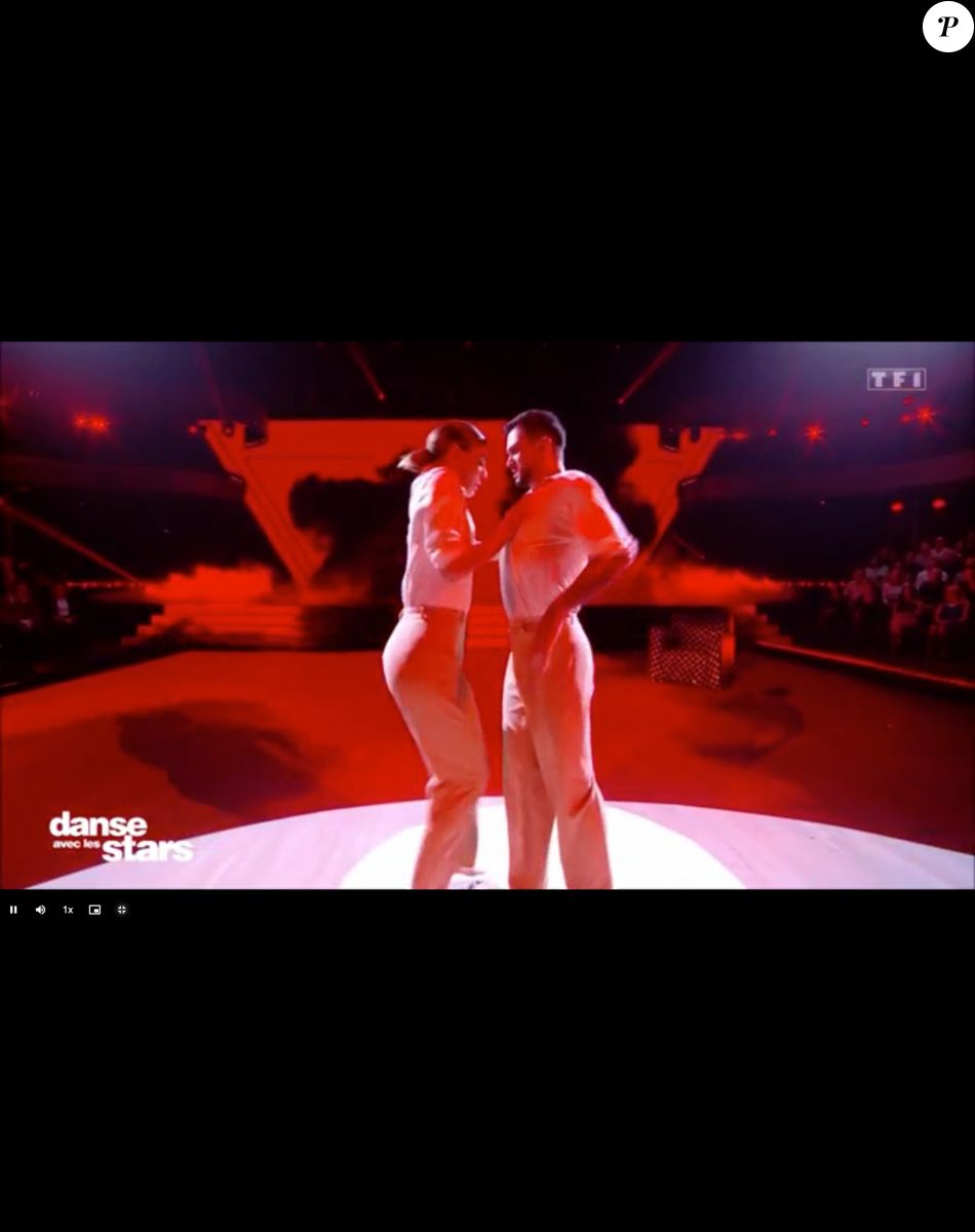 Billy Crawford et Fauve Hautot dans DALS