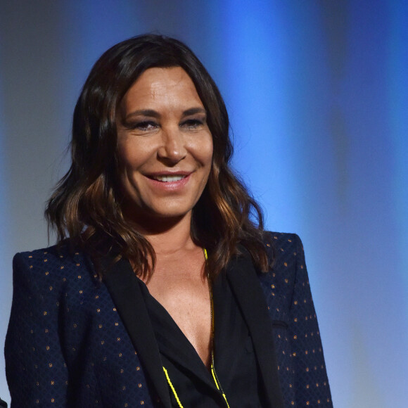 La chanteuse Zazie marraine du Téléthon 2017 - Zazie lors de la cérémonie de clôture de la 9ème édition du Festival International du Film Policier de Beaune, le 1er avril, 2017. © Giancarlo Gorassini/Bestimage 