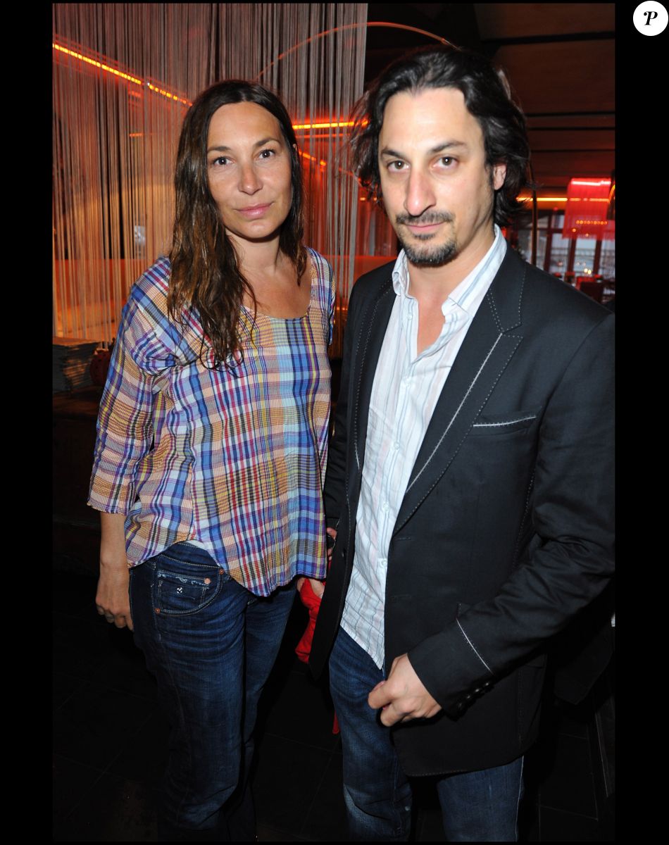 Zazie et Philippe Paradis le 10 mai 2010 à Paris.