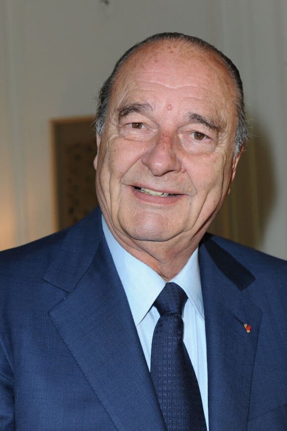 Portrait de Jacques Chirac.