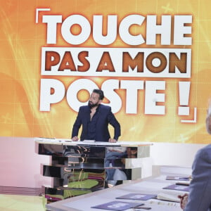 Cyril Hanouna - Sur le plateau de l'émission TPMP (Touche Pas à Mon Poste) présentée en direct par C.Hanouna et diffusée sur C8 - Paris le 14/09/2022 - © Jack Tribeca / Bestimage 