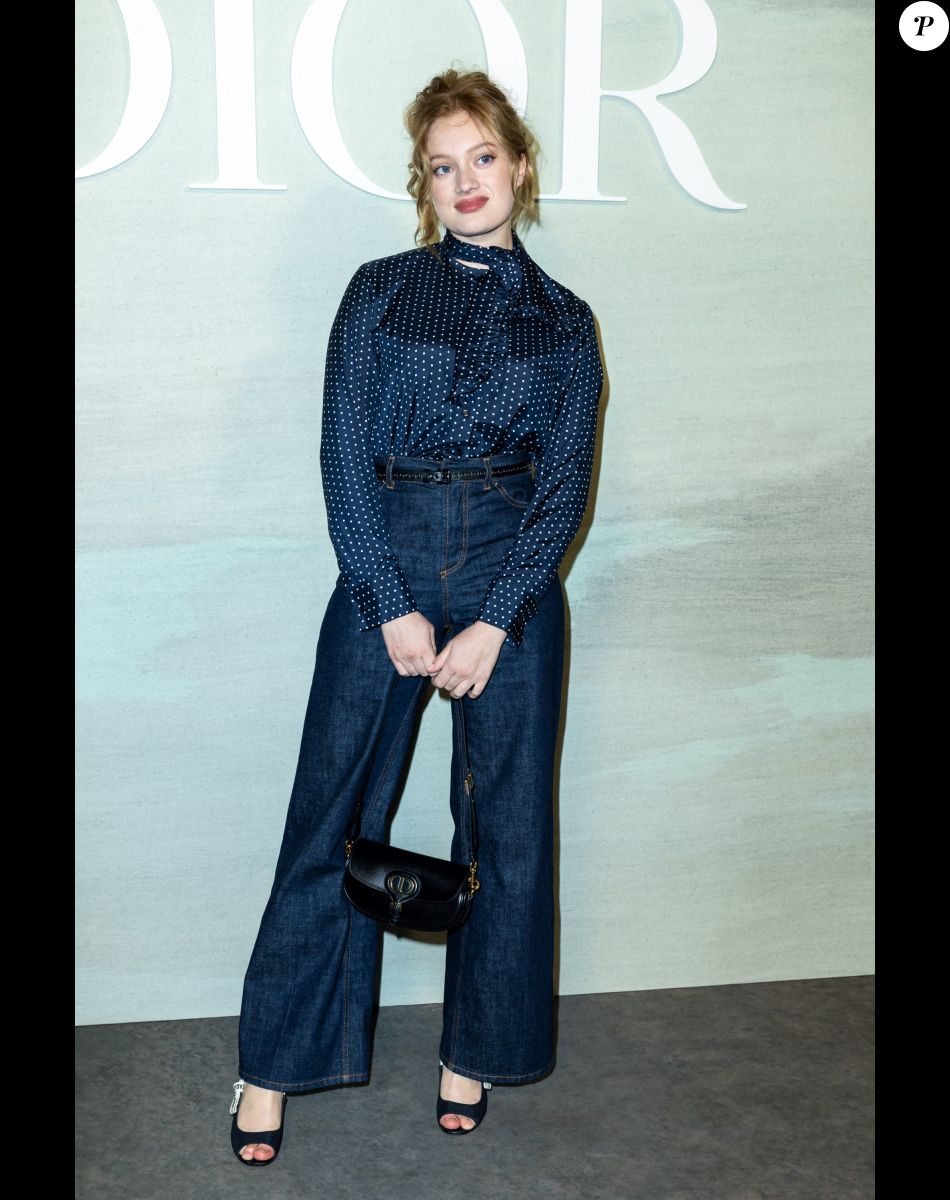 Nadia Tereszkiewicz - Photocall du défilé Dior Collection Femme Prêt-à-porter Printemps/Eté 2023 lors de la Fashion Week de Paris, France, le 27 septembre 2022. © Olivier Borde/Bestimage