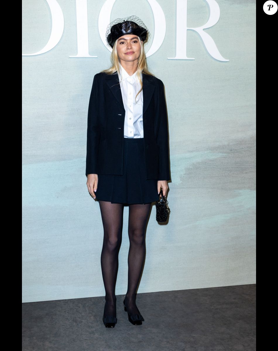 Claire Rose Cliteur - Photocall du défilé Dior Collection Femme Prêt-à-porter Printemps/Eté 2023 lors de la Fashion Week de Paris, France, le 27 septembre 2022. © Olivier Borde/Bestimage