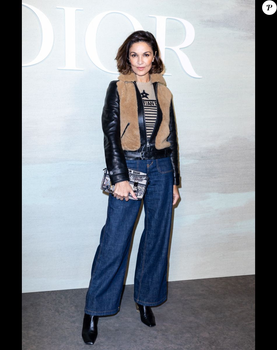 Nadia Farès - Photocall du défilé Dior Collection Femme Prêt-à-porter Printemps/Eté 2023 lors de la Fashion Week de Paris, France, le 27 septembre 2022. © Olivier Borde/Bestimage
