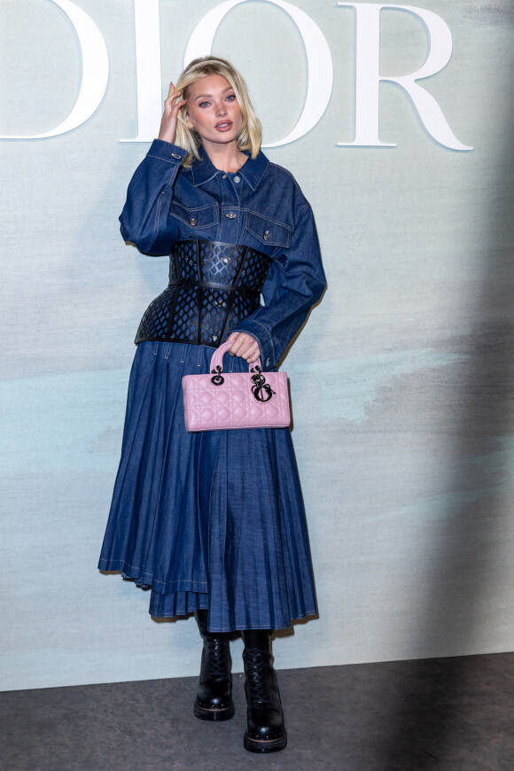 Elsa Hosk - Photocall du défilé Dior Collection Femme Prêt-à-porter Printemps/Eté 2023 lors de la Fashion Week de Paris, France, le 27 septembre 2022. © Olivier Borde/Bestimage 