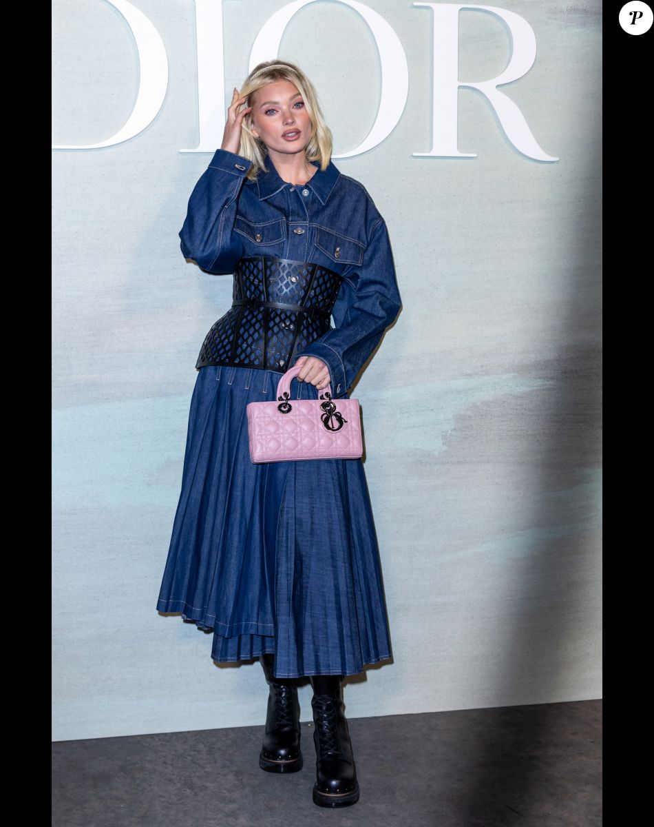Elsa Hosk - Photocall du défilé Dior Collection Femme Prêt-à-porter Printemps/Eté 2023 lors de la Fashion Week de Paris, France, le 27 septembre 2022. © Olivier Borde/Bestimage