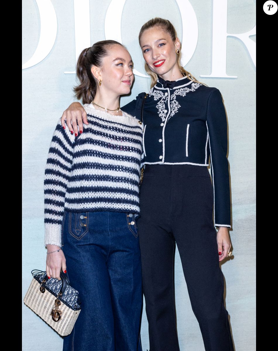 La princesse Alexandra de Hanovre et Beatrice Borromeo - Photocall du défilé Dior Collection Femme Prêt-à-porter Printemps/Eté 2023 lors de la Fashion Week de Paris, France. © Olivier Borde/Bestimage