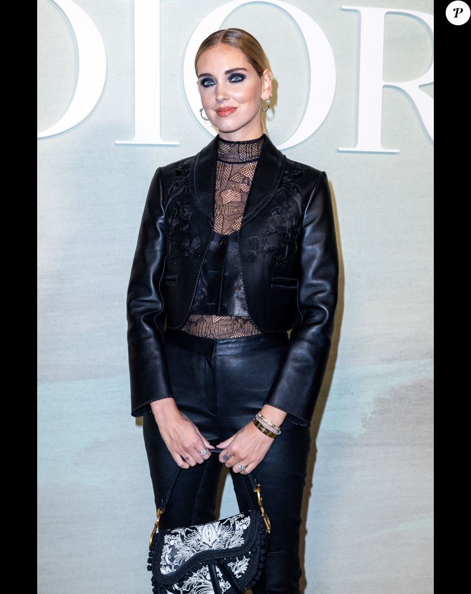 Chiara Ferragni - Photocall du défilé Dior Collection Femme Prêt-à-porter Printemps/Eté 2023 lors de la Fashion Week de Paris, France, le 27 septembre 2022. © Olivier Borde/Bestimage