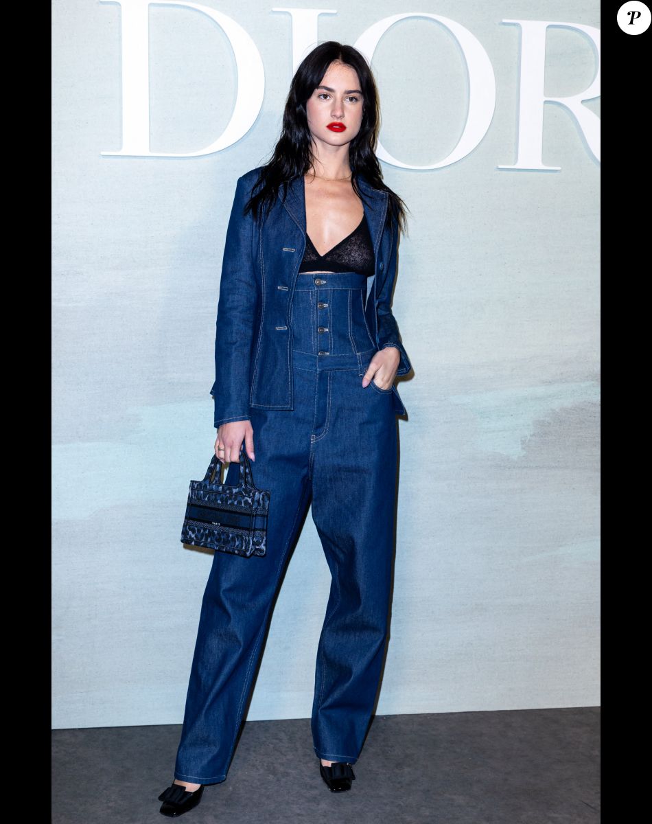 Grace Van Patten - Photocall du défilé Dior Collection Femme Prêt-à-porter Printemps/Eté 2023 lors de la Fashion Week de Paris, France, le 27 septembre 2022. © Olivier Borde/Bestimage
