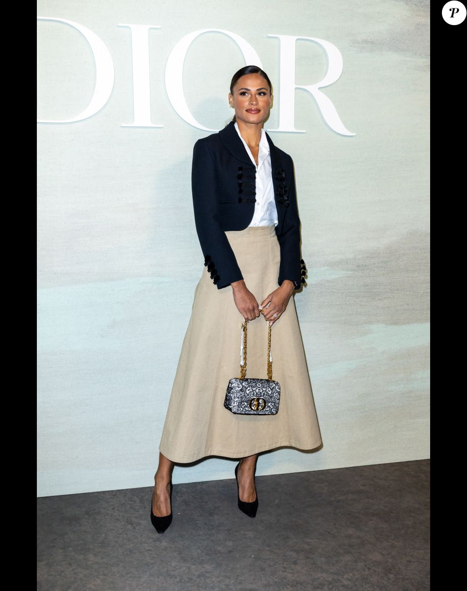 Sydney McLaughlin - Photocall du défilé Dior Collection Femme Prêt-à-porter Printemps/Eté 2023 lors de la Fashion Week de Paris, France, le 27 septembre 2022. © Olivier Borde/Bestimage