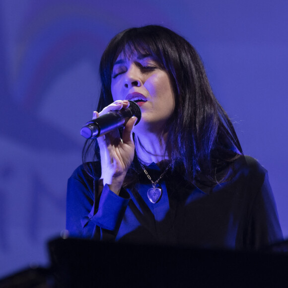 Nolwenn Leroy - XVème gala pour la Fondation Recherche Alzheimer à l'Olympia à Paris le 14 mars 2022. © Jack Tribeca/Bestimage 