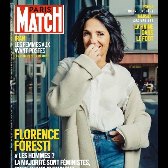 Florence Foresti en couverture de "Paris Match" jeudi 29 septembre 2022.