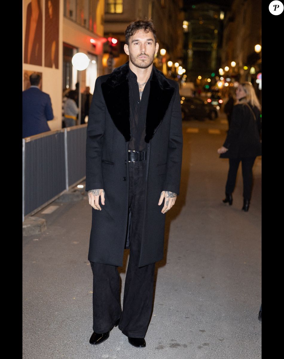 David Alexander Flinn - Arrivées au dîner d'ouverture du restaurant "Sushi Park" rue Saint-Honoré lors de la fashion week de Paris. Le 28 septembre 2022 © Olivier Borde / Bestimage