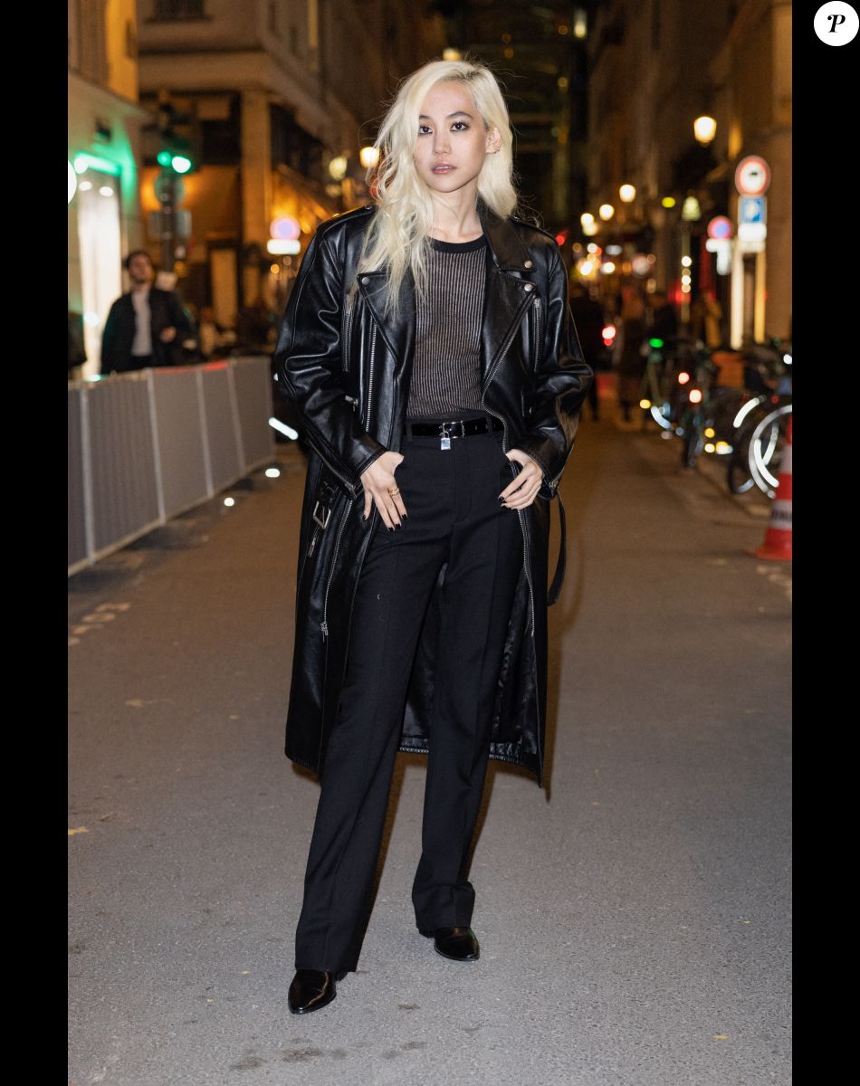 Kitty Chicha - Arrivées au dîner d'ouverture du restaurant "Sushi Park" rue Saint-Honoré lors de la fashion week de Paris. Le 28 septembre 2022 © Olivier Borde / Bestimage