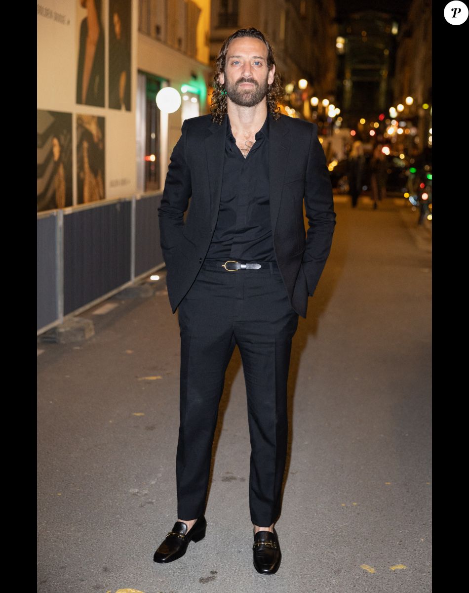 Matthew Avedon - Arrivées au dîner d'ouverture du restaurant "Sushi Park" rue Saint-Honoré lors de la fashion week de Paris. Le 28 septembre 2022 © Olivier Borde / Bestimage