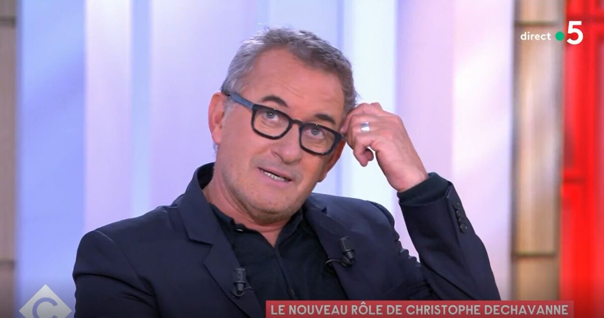 Vidéo Christophe Dechavanne dans "C à vous", sur France 5 Purepeople