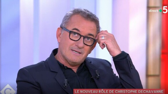 Christophe Dechavanne dans "C à vous", sur France 5