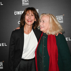 Sophie Marceau et Brigitte Fossey au photocall de l'avant-première du film "Une femme de notre temps" à la cinémathèque française à Paris, France, le 29 septembre 2022. © Coadic Guirec/Bestimage