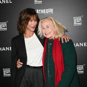 Sophie Marceau et Brigitte Fossey au photocall de l'avant-première du film "Une femme de notre temps" à la cinémathèque française à Paris, France, le 29 septembre 2022. © Coadic Guirec/Bestimage