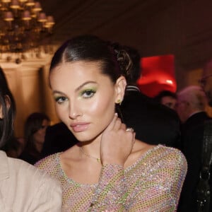 Agathe Auproux, Thylane Blondeau - Soirée du Grand Dîner "Trophée Forbes" au Four Seasons Hôtel George V Paris le 30 septembre 2022. © Coadic Guirec - Rachid Bellak / Bestimage 