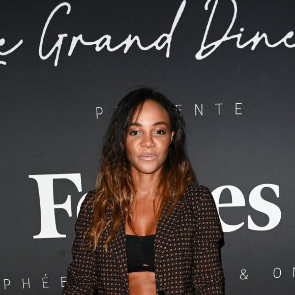 Louisy Joseph - Soirée du Grand Dîner "Trophée Forbes" au Four Seasons Hôtel George V Paris le 30 septembre 2022. © Coadic Guirec - Rachid Bellak / Bestimage 