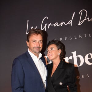 Henri Leconte et sa compagne Maria Dowlatshahi - Soirée du Grand Dîner "Trophée Forbes" au Four Seasons Hôtel George V Paris le 30 septembre 2022. © Coadic Guirec - Rachid Bellak / Bestimage 