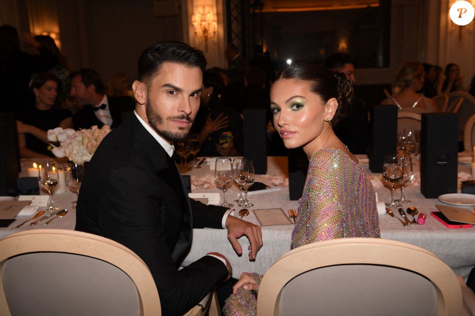 Baptiste Giabiconi, Thylane Blondeau - Soirée Du Grand Dîner Trophée ...