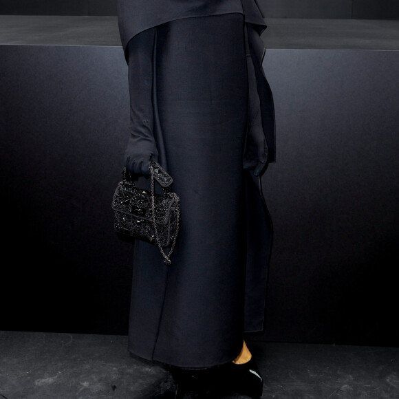 Camélia Jordana - Photocall du défilé Valentino Collection Femme Prêt-à-porter Printemps/Eté 2023 lors de la Fashion Week de Paris (PFW), France, le 2 octobre 2022.