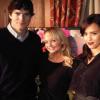 Jessica Alba, Ashton Kutcher et Emma Bunton à Londres le 11 février
