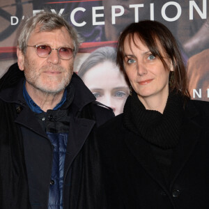 Tchéky Karyo et sa compagne Valérie Kéruzoré - Avant-première du film "Une femme d'Exception" au cinéma Gaumont Opéra Capucines à Paris, le 4 décembre 2018. © Veeren/Bestimage