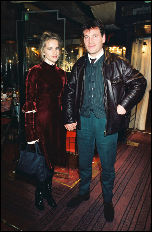 Tchéky Karyo et Isabelle Pasco en 1996 lors de la soirée des Molière
