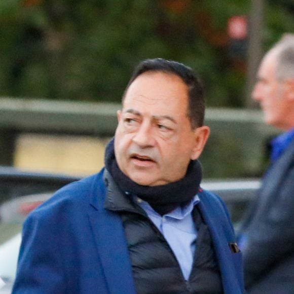 Jean-Luc Romero - Hommage à Charlotte Valandrey en l'église Saint François-Xavier à Paris le 6 octobre 2022. © Christophe Clovis/Bestimage