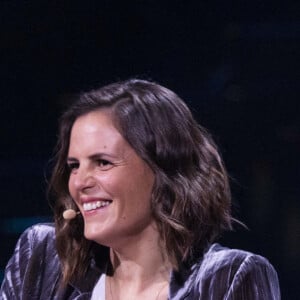 Laure Manaudou et son mari Jérémy Frérot - Enregistrement de l'émission "La Chanson secrète 11" à Paris, diffusée le 24 juin sur TF1. Le 18 janvier 2022 © Cyril Moreau / Bestimage 