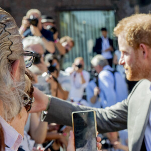 Le prince Harry, duc de Sussex et Meghan Markle, duchesse de Sussex, arrivent à l'hôtel de ville pour l'événement Invictus Games Dusseldorf 2023 One Year to Go, à Düsseldorf, Allemagne, le 6 septembre 2022. 