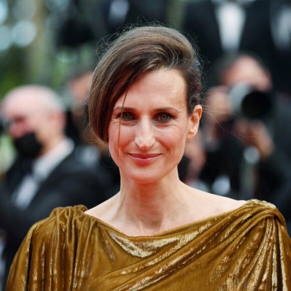 Camille Cottin - Montée des marches du film " France " lors du 74ème Festival International du Film de Cannes. Le 15 juillet 2021 © Rachid Bellak / Bestimage.