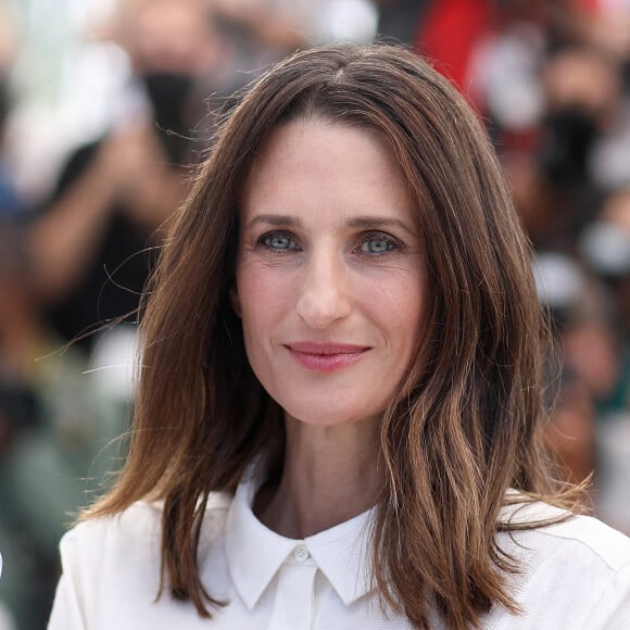 Camille Cottin au photocall du film Stillwater (Hors compétition) lors du 74ème festival international du film de Cannes le 9 juillet 2021 © Borde / Jacovides / Moreau / Bestimage.