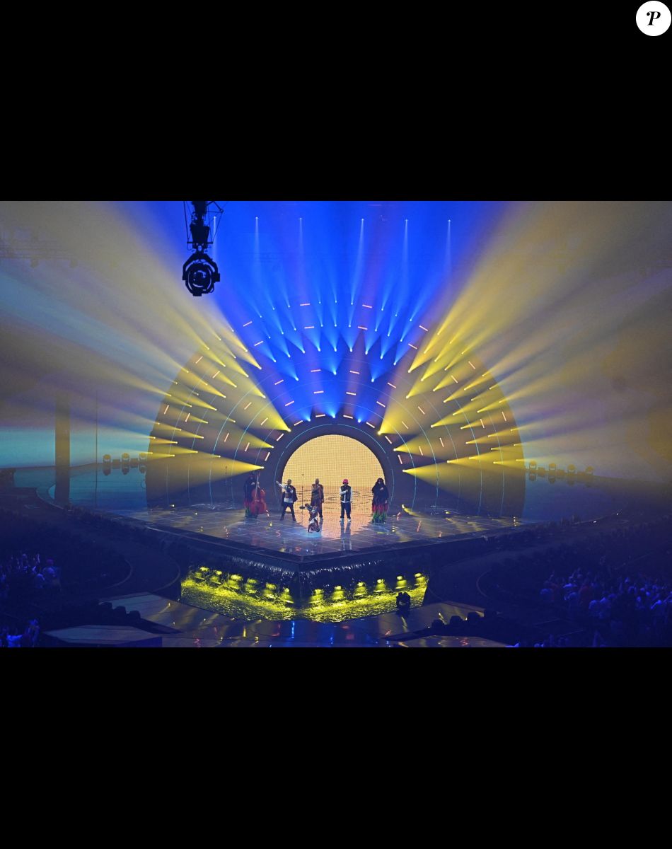 Kalush Orchestra Ukraine - L'Ukraine remporte le concours de chanson Eurovision 2022 au Pala Olimpico de Turin, Italie, le 14 mai 2022. © ANSA/Zuma Press/Bestimage