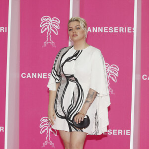 Louane Emera - 5ème saison du festival International des Séries "Canneseries" à Cannes, France, le 3 avril 2022. © Denis Guignebourg/Bestimage