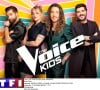Photo officielle des coachs de The Voice Kids Julien Doré, Louane, Kendji Girac et Patrick Fiori