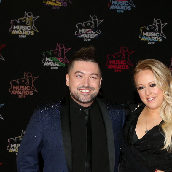 Chris Marques et sa compagne Jaclyn Spencer - 21ème édition des NRJ Music Awards au Palais des festivals à Cannes le 9 novembre 2019. © Dominique Jacovides/Bestimage